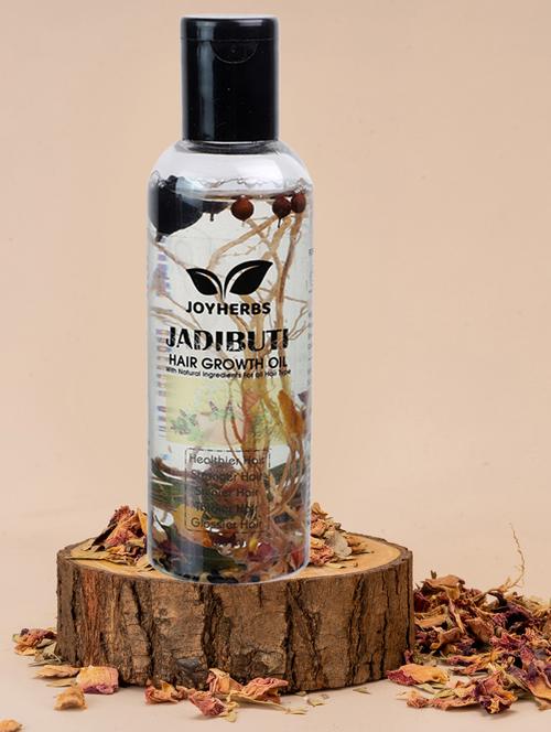 joyherbs ayurvedic natural jadibuti hair oil 100ml(pack of 2) for hair fall; dandruff control, healthy thick & strong hair - 18386732 - Standard Image - 1