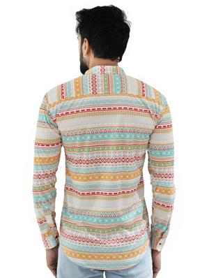 multi colored printed short kurtas - 18386768 - Standard Image - 4