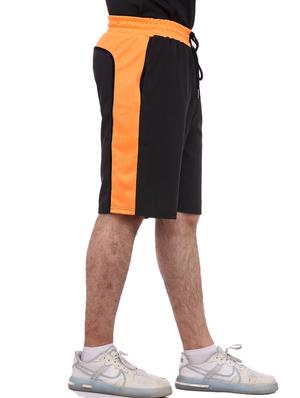 black color-blocked short - 18386964 - Standard Image - 2