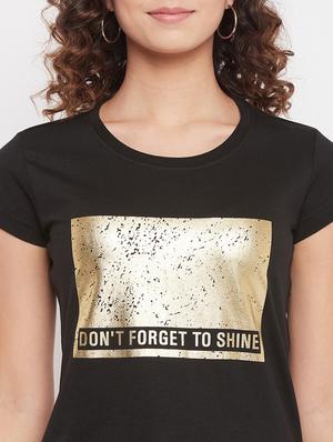 round neck printed regular tee - 18387079 - Standard Image - 6