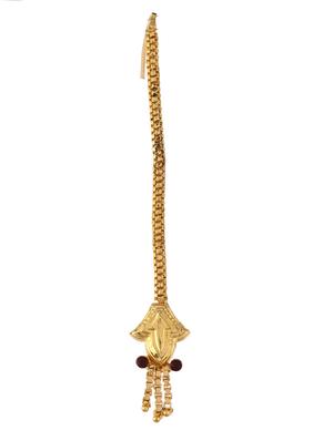 gold brass necklaces and earring - 18387107 - Standard Image - 4