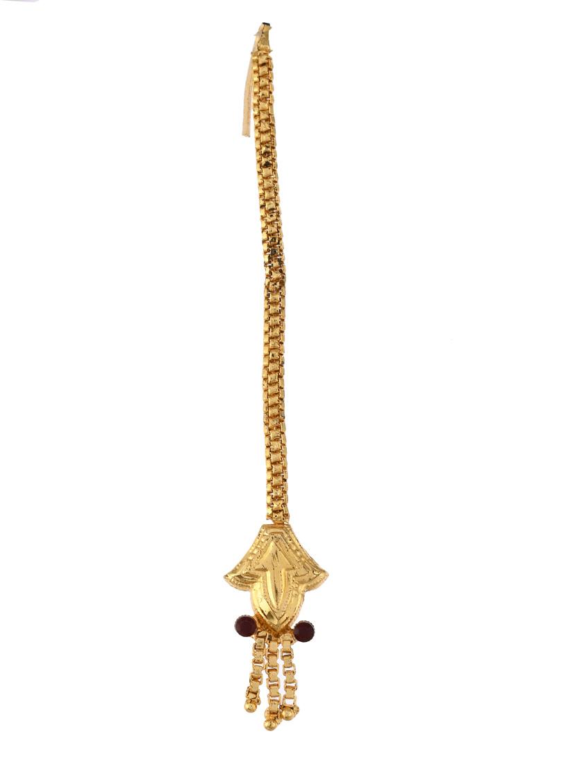 gold brass necklaces and earring - 18387107 - Zoom Image - 4