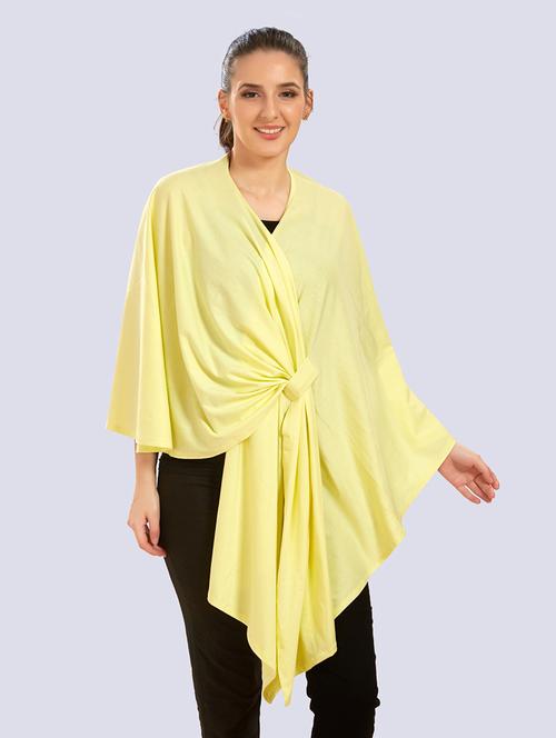 v-neck solid regular shrug - 18388690 - Standard Image - 1
