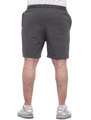 grey color-blocked short - 18389907 - Standard Image - 3