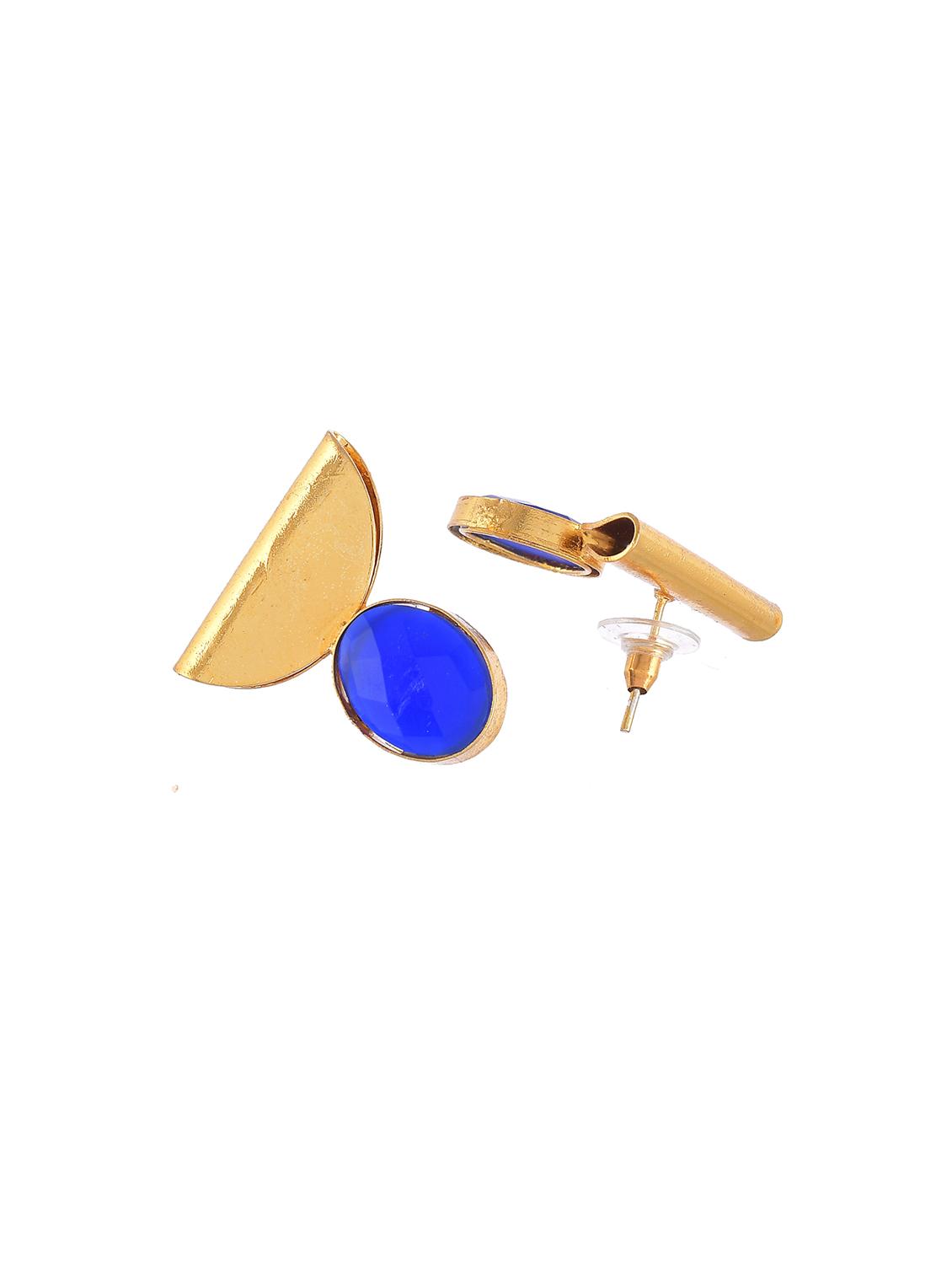blue brass necklaces and earring - 18390121 - Zoom Image - 5