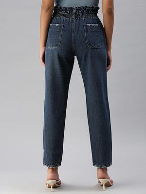 high rise stone wash jean - 18390328 - Standard Image - 3