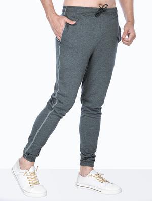 blue melange jogger - 18390387 - Standard Image - 2