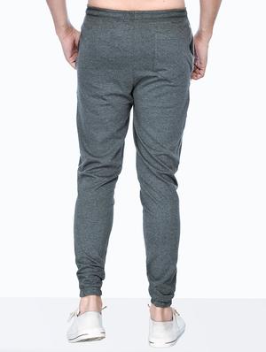 blue melange jogger - 18390387 - Standard Image - 3