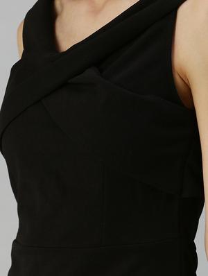 sleeveless solid bodycon dress - 18390396 - Standard Image - 4
