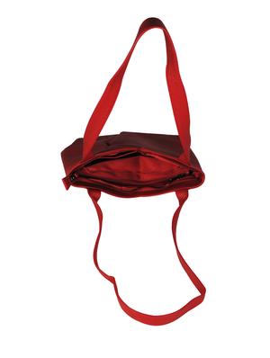 red solid regular sling bag - 18390548 - Standard Image - 3