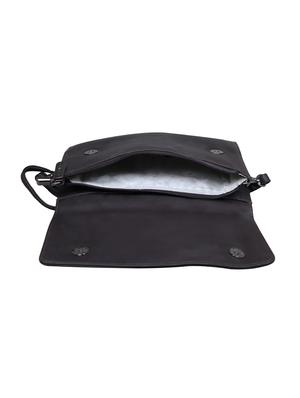 brown solid regular sling bag - 18390614 - Standard Image - 3