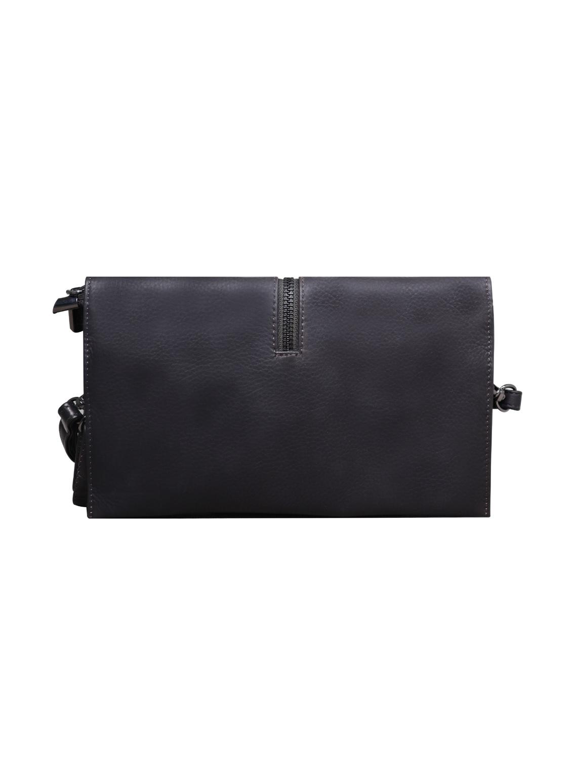 brown solid regular sling bag - 18390614 - Zoom Image - 2