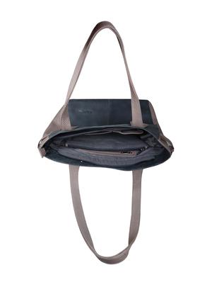 grey solid regular handbag - 18390618 - Standard Image - 3