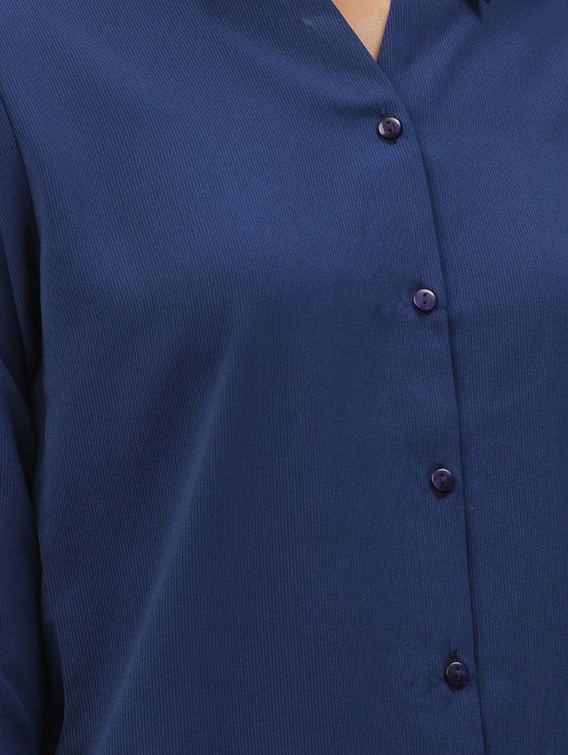 shirt collar solid regular shirt - 18390872 - Zoom Image - 5