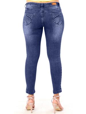 mid rise distress washed jean - 18391012 - Standard Image - 2