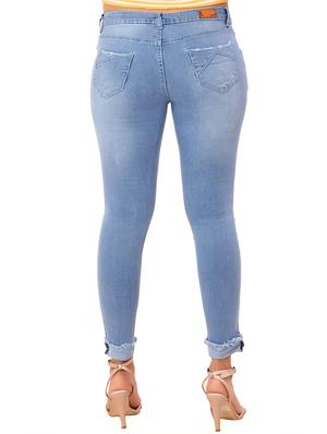 mid rise distress washed jean - 18391017 - Standard Image - 2