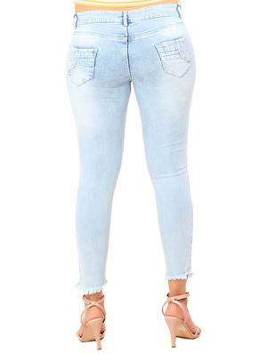 mid rise distress washed jean - 18391019 - Standard Image - 2