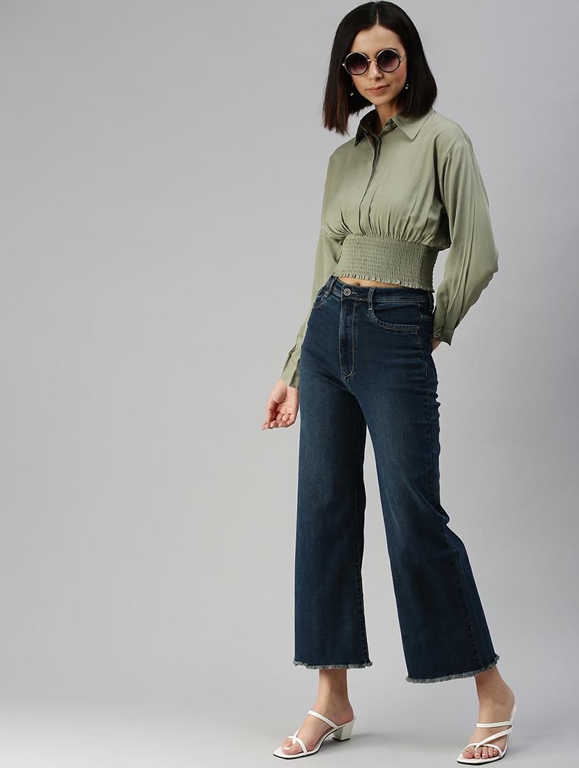 long sleeved solid regular top - 18392329 - Zoom Image - 4