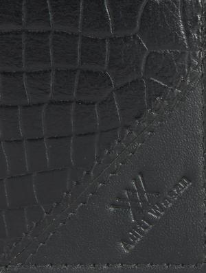 black leather wallet - 18392997 - Standard Image - 5