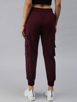 drawstring waist solid jogger - 18393012 - Standard Image - 3