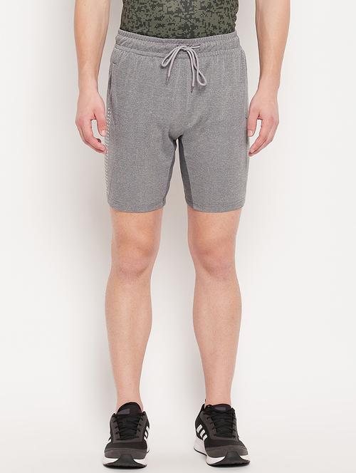 grey solid short - 18393176 - Standard Image - 1