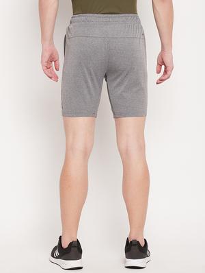 grey solid short - 18393176 - Standard Image - 3