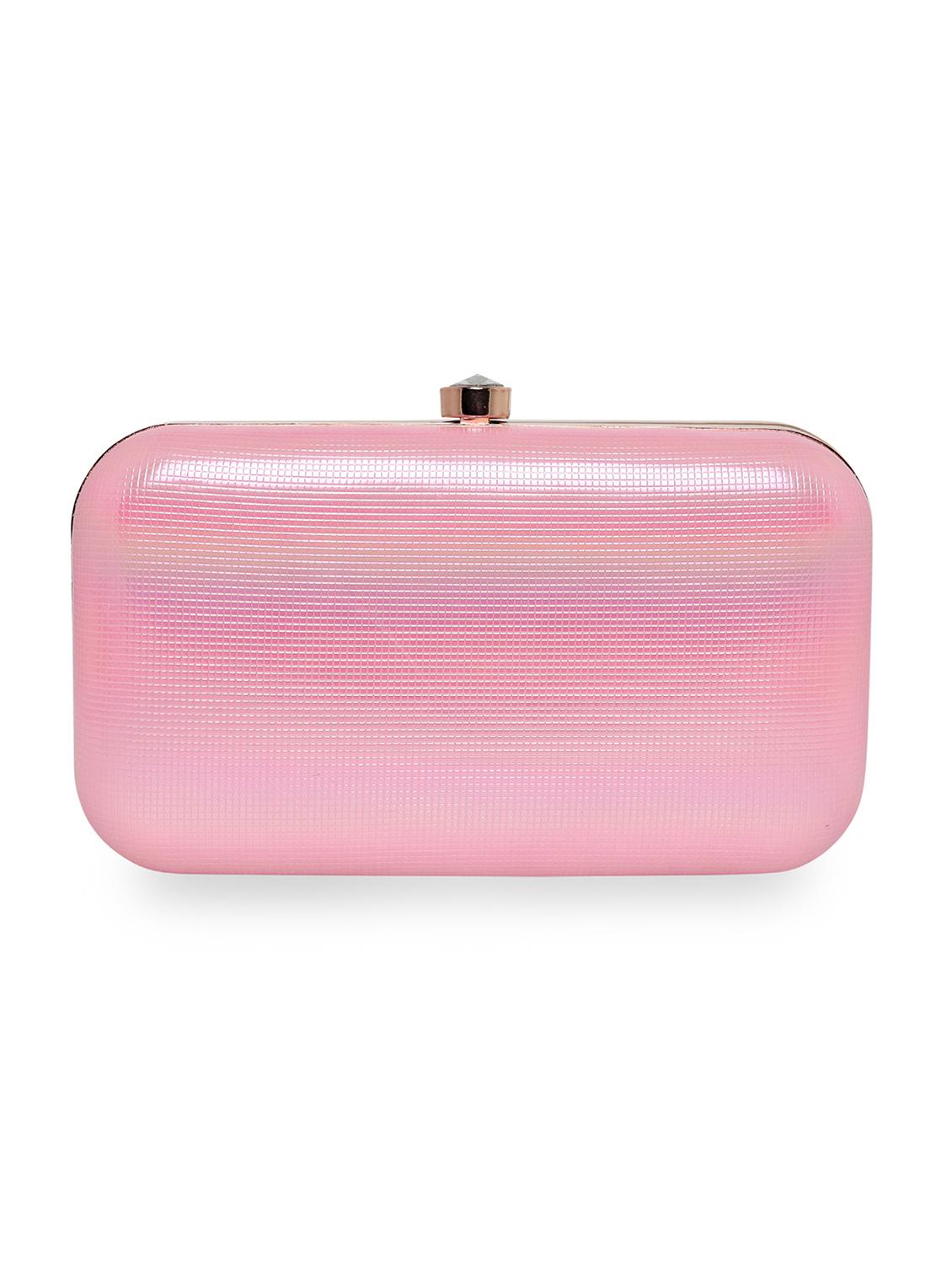 pink embellished box clutch - 18393918 - Zoom Image - 2