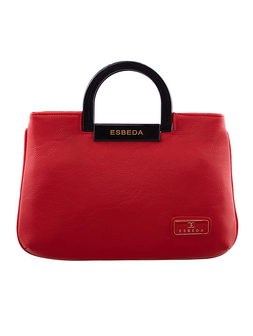 red leatherette (pu) regular handbag - 18394053 - Zoom Image - 1