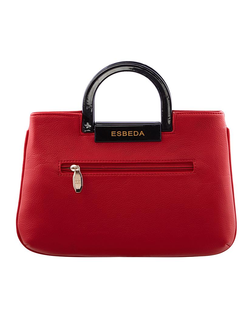 red leatherette (pu) regular handbag - 18394053 - Zoom Image - 2