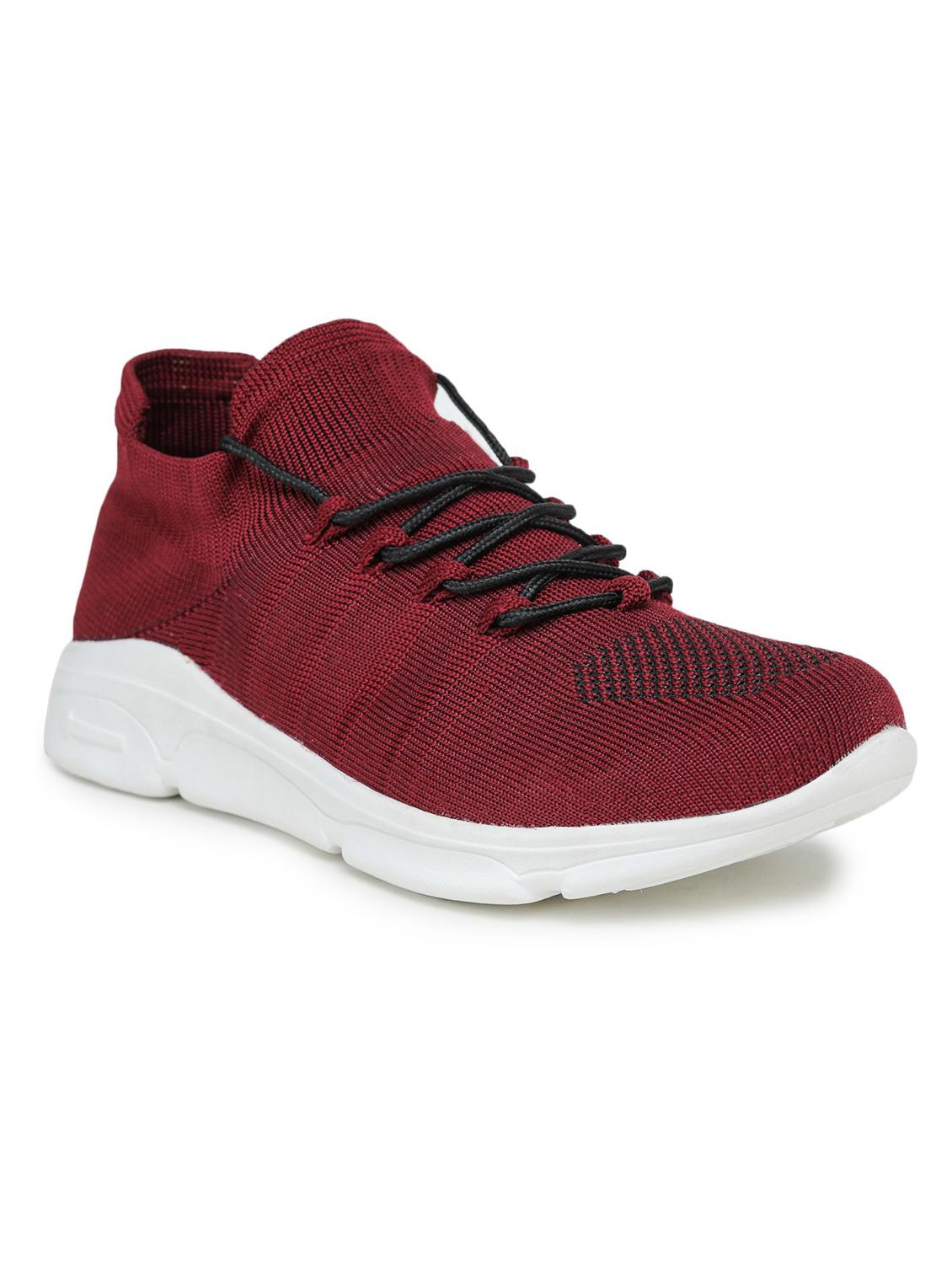women maroon lace-up sports shoe - 18394568 - Zoom Image - 1