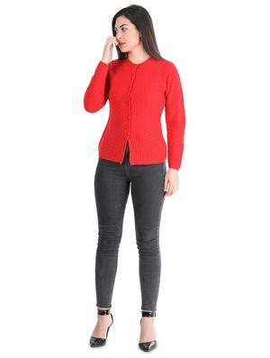 long sleeved solid cardigan - 18395002 - Standard Image - 4