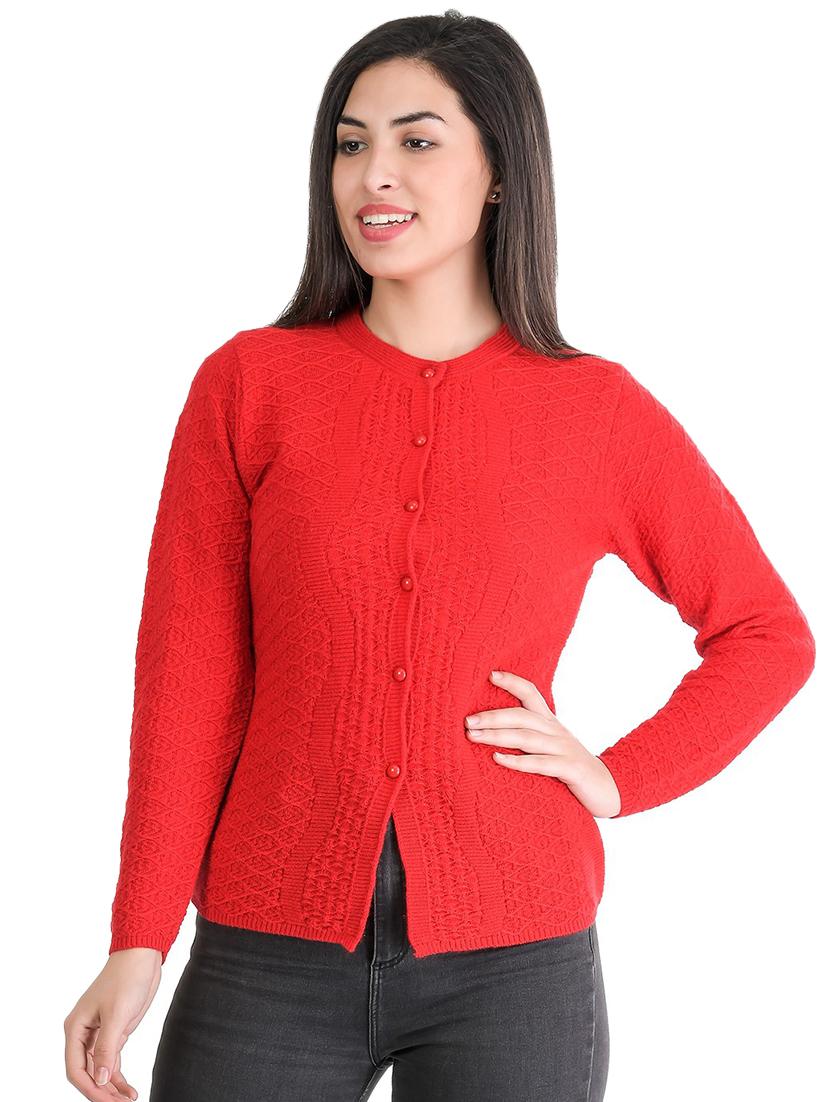 long sleeved solid cardigan - 18395002 - Zoom Image - 1