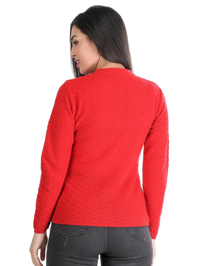 long sleeved solid cardigan - 18395002 - Zoom Image - 3