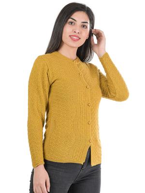 long sleeved solid cardigan - 18395003 - Standard Image - 2