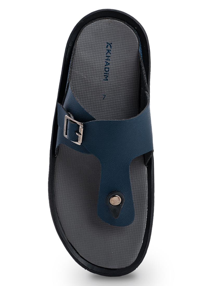 men navy slip on slipper - 18395282 - Zoom Image - 5