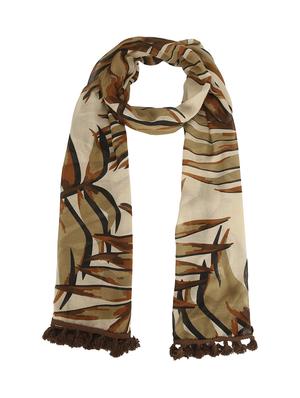 brown polyester stole - 18395295 - Standard Image - 3