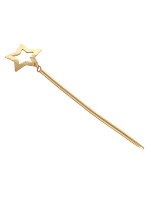 pentagon gold shooting star hairstick for women - 18395522 - Standard Image - 3