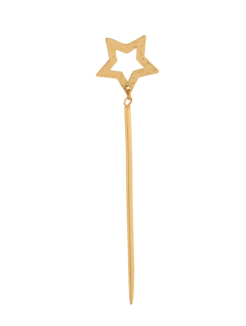 pentagon gold shooting star hairstick for women - 18395522 - Zoom Image - 2