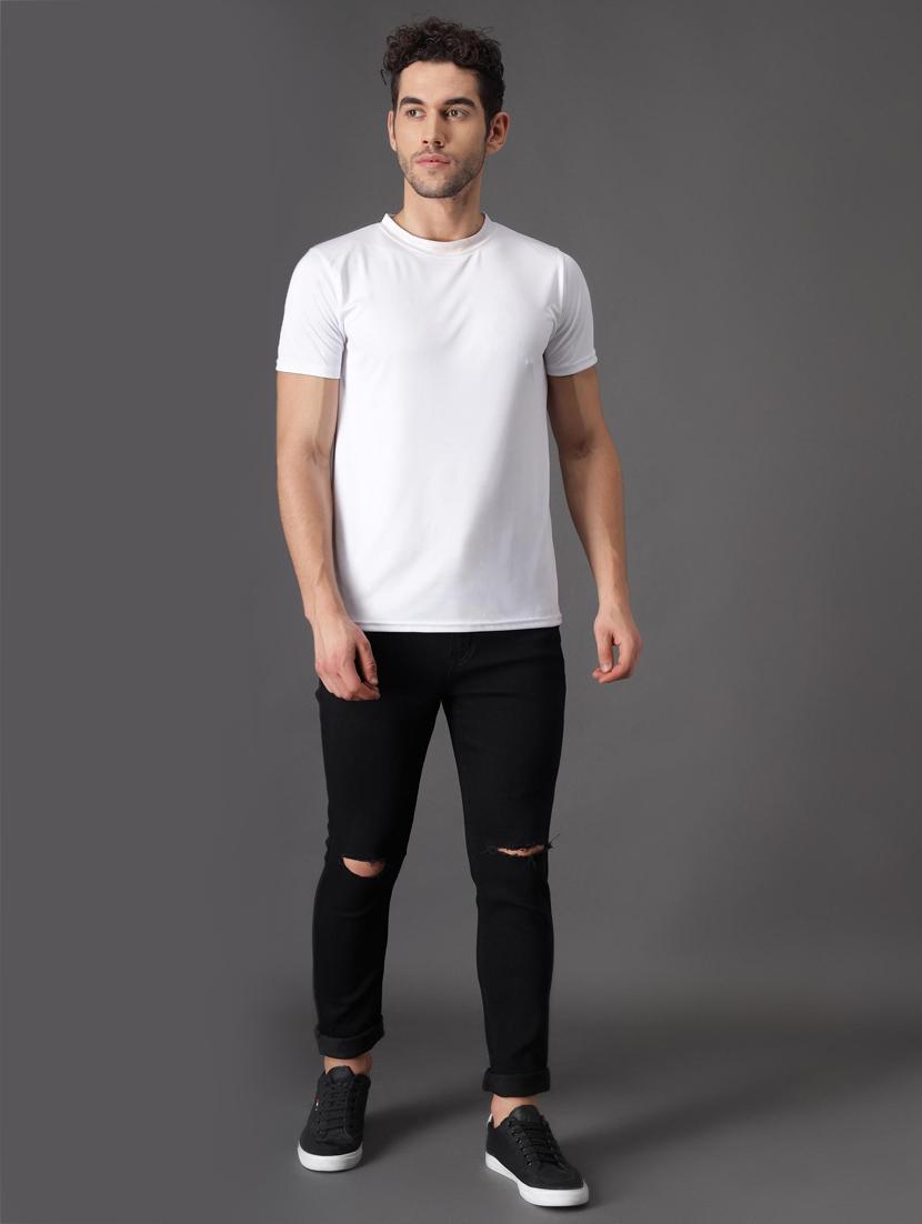 black slash knee denim jean - 18396042 - Zoom Image - 5