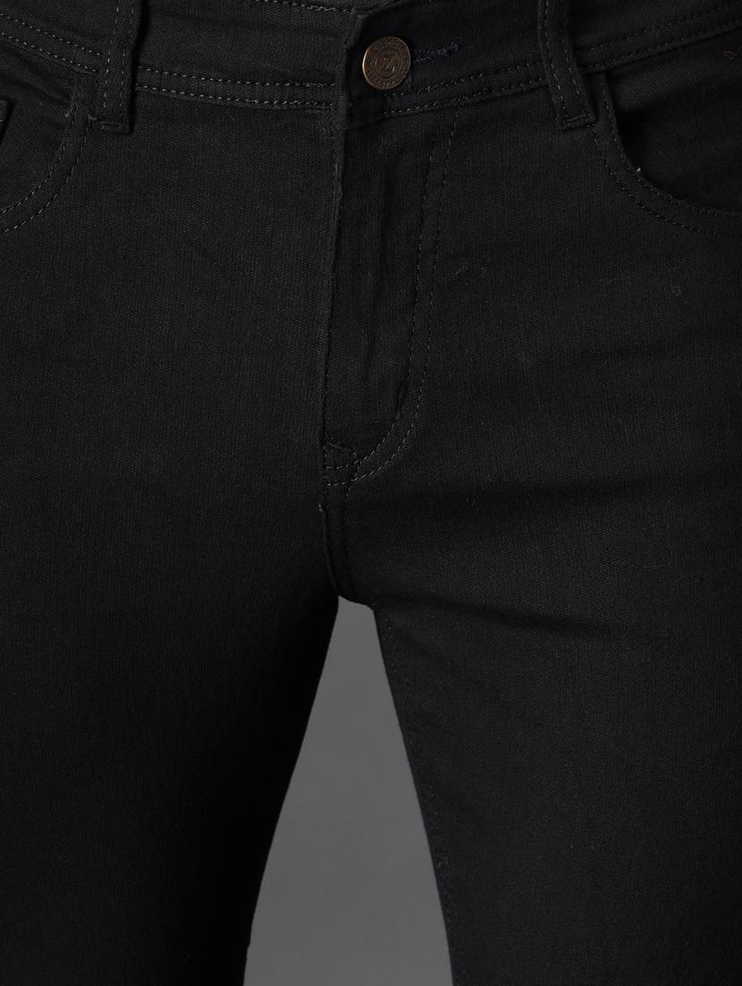 black slash knee denim jean - 18396042 - Zoom Image - 6
