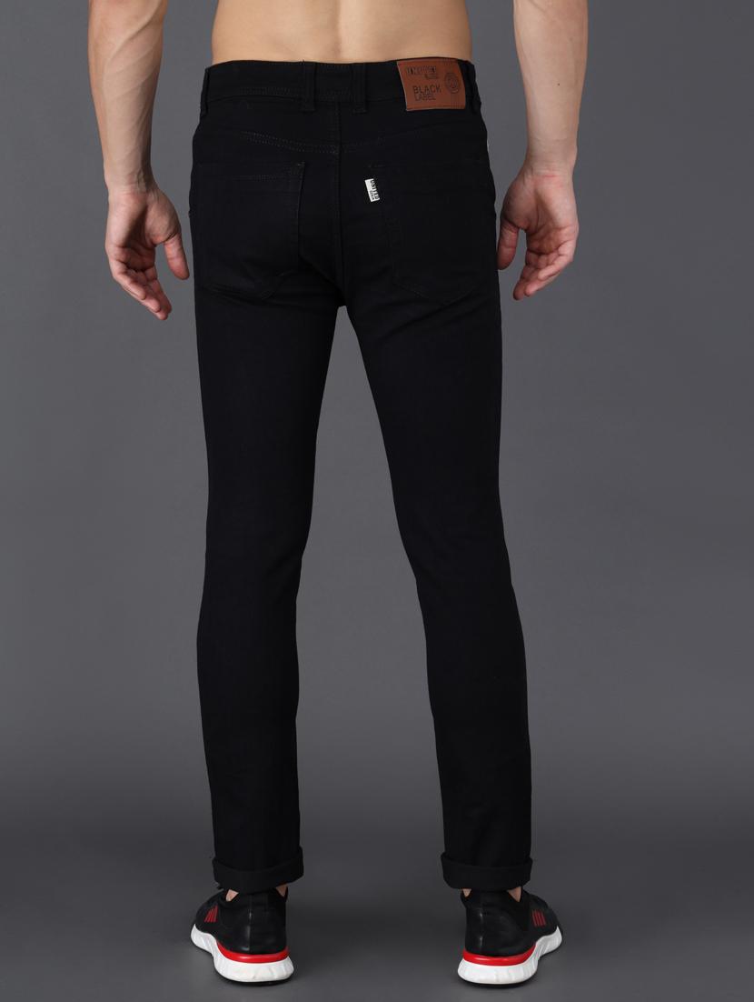 black plain denim jean - 18396061 - Zoom Image - 5