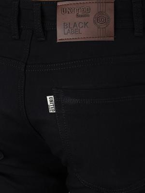 black slash knee denim jean - 18396062 - Standard Image - 6