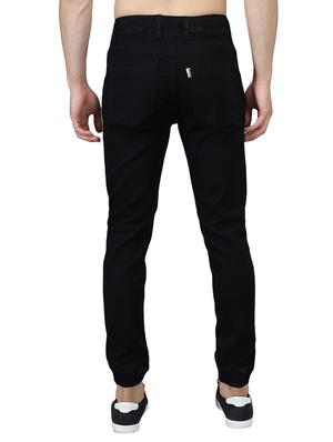 black plain denim jean - 18396079 - Standard Image - 4