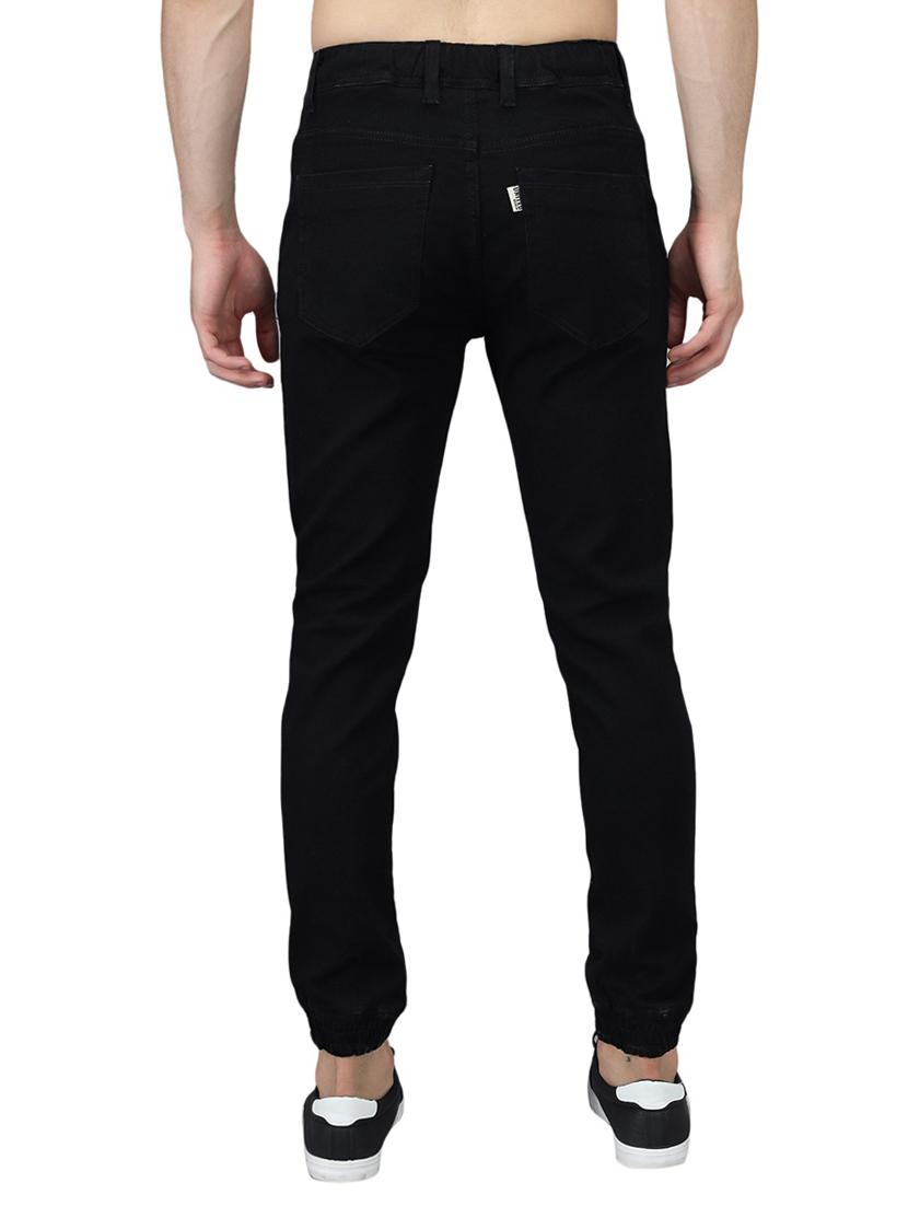 black plain denim jean - 18396079 - Zoom Image - 4