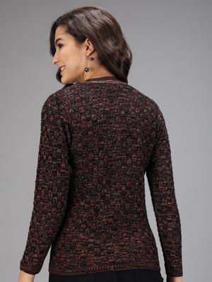 long sleeved solid cardigan - 18396110 - Standard Image - 3