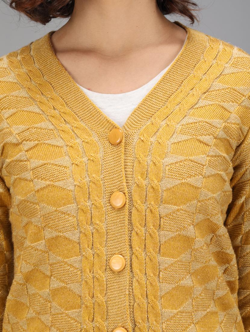 long sleeved printed cardigan - 18396120 - Zoom Image - 5