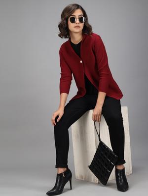 long sleeved solid cardigan - 18396130 - Standard Image - 4