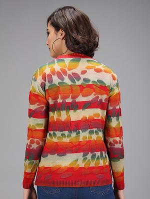long sleeved printed cardigan - 18396134 - Standard Image - 3