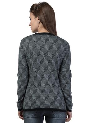 long sleeved printed cardigan - 18396151 - Standard Image - 4