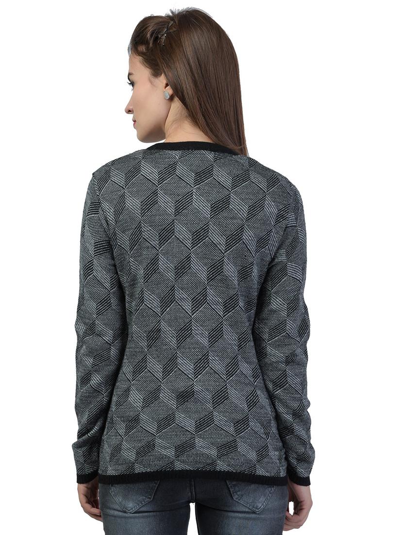 long sleeved printed cardigan - 18396151 - Zoom Image - 4